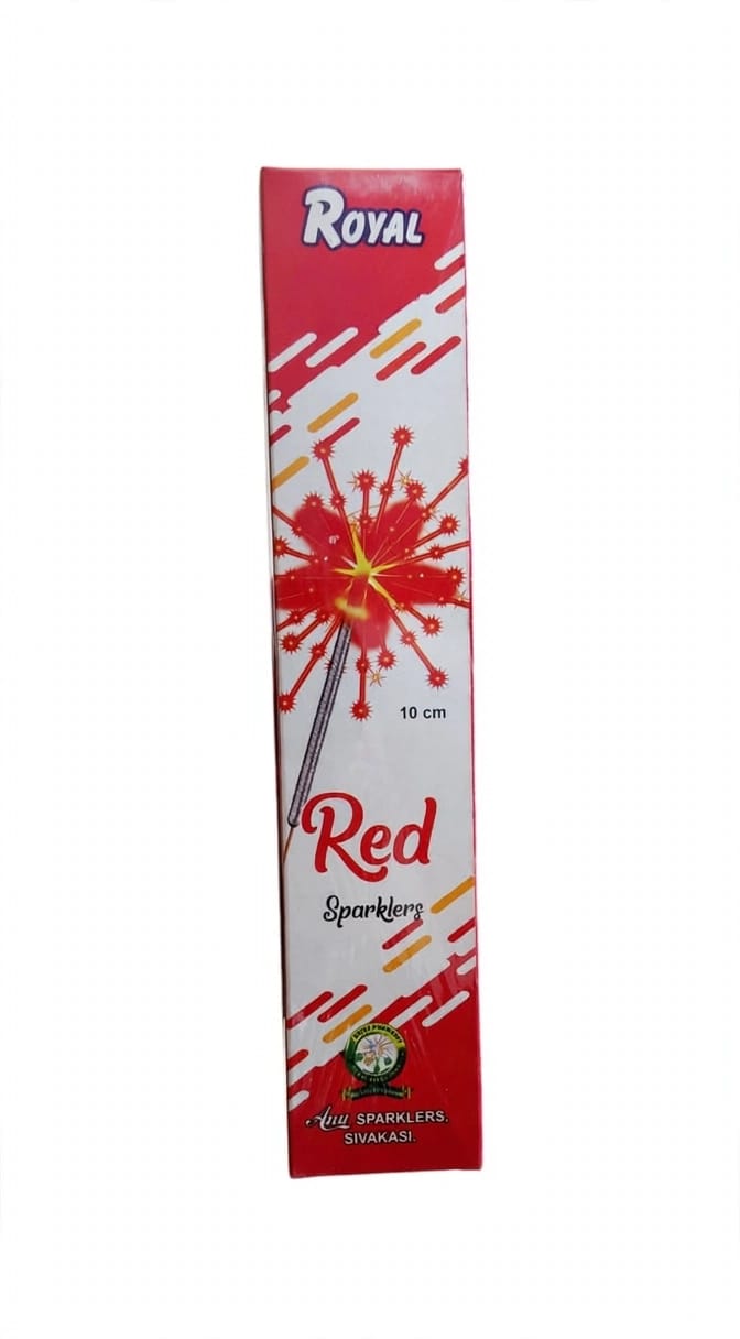 10 cm Red Sparklers