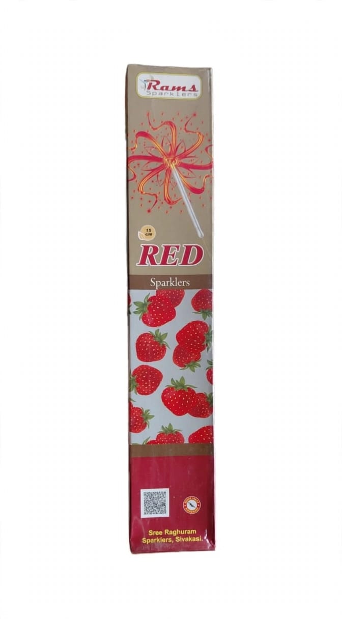 15 cm Red Sparklers
