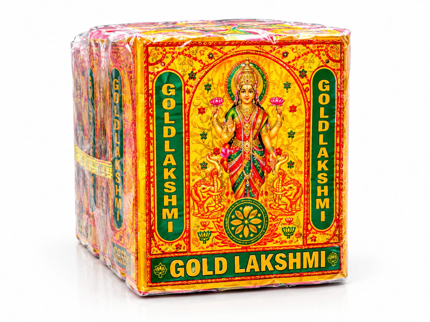 4" Gold Lakshmi Deluxe