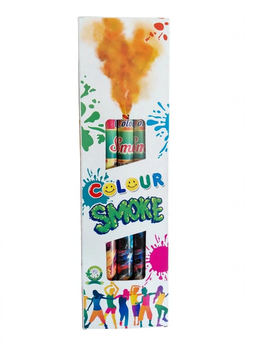 Cylinder Bomb with Colour Smoke