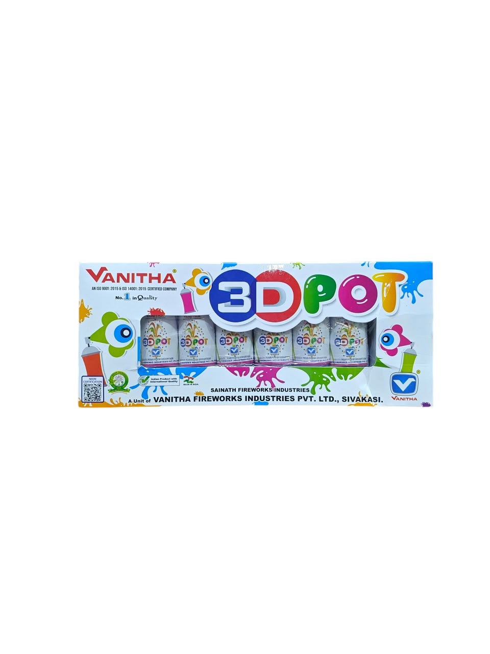 Vanitha 3D Pot (5 Pcs)